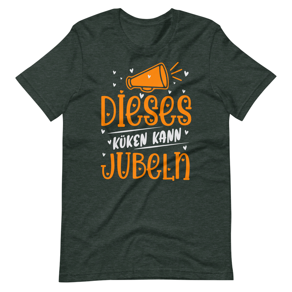Dieses Küken kann Jubeln, Cheer! T-Shirt für Mädchen und Frauen