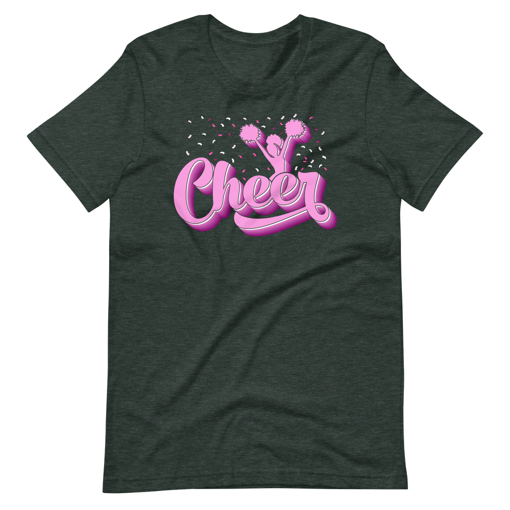 Cheer Pink Style! T-Shirt für Mädchen und Frauen