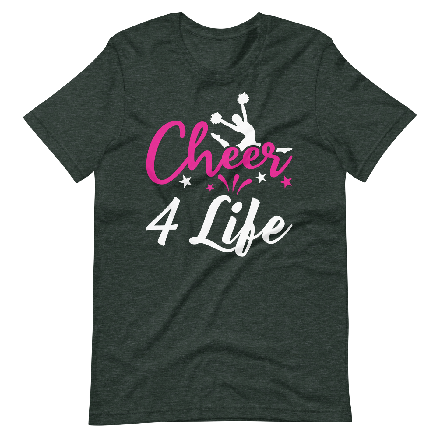 Cheer 4 Life! T-Shirt für Damen und Herren