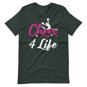 Cheer 4 Life! T-Shirt für Damen und Herren