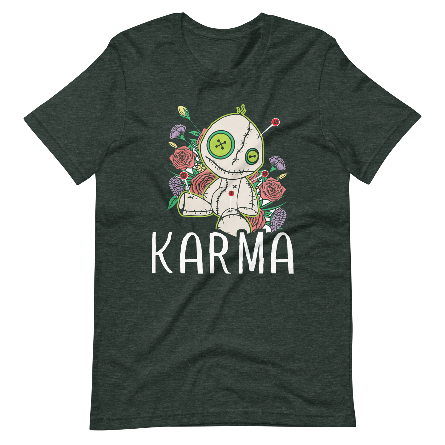 Karma Doll Logo! Einzigartiges T-Shirt für Frauen