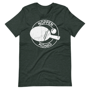 Noppen König T-Shirt - Coole Geschenkidee für Tischtennisfans
