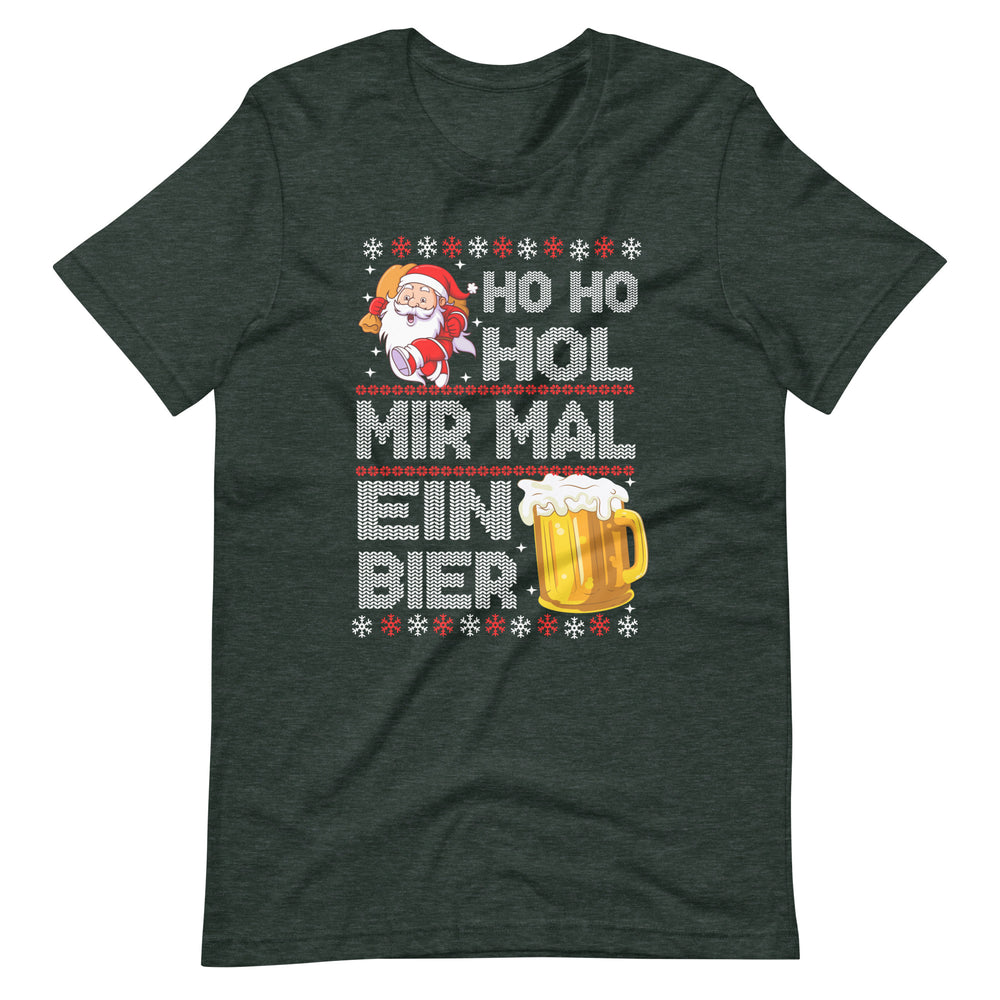 HO HO HOL Mir mal ein Bier! Funny Weihnachten T-Shirt