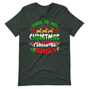 My Christmas Pajama Shirt. Funny Weihnachten