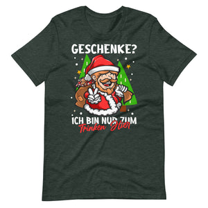 Weihnachten, hier nur zum Trinken! Lustiges Weihnachts-T-Shirt