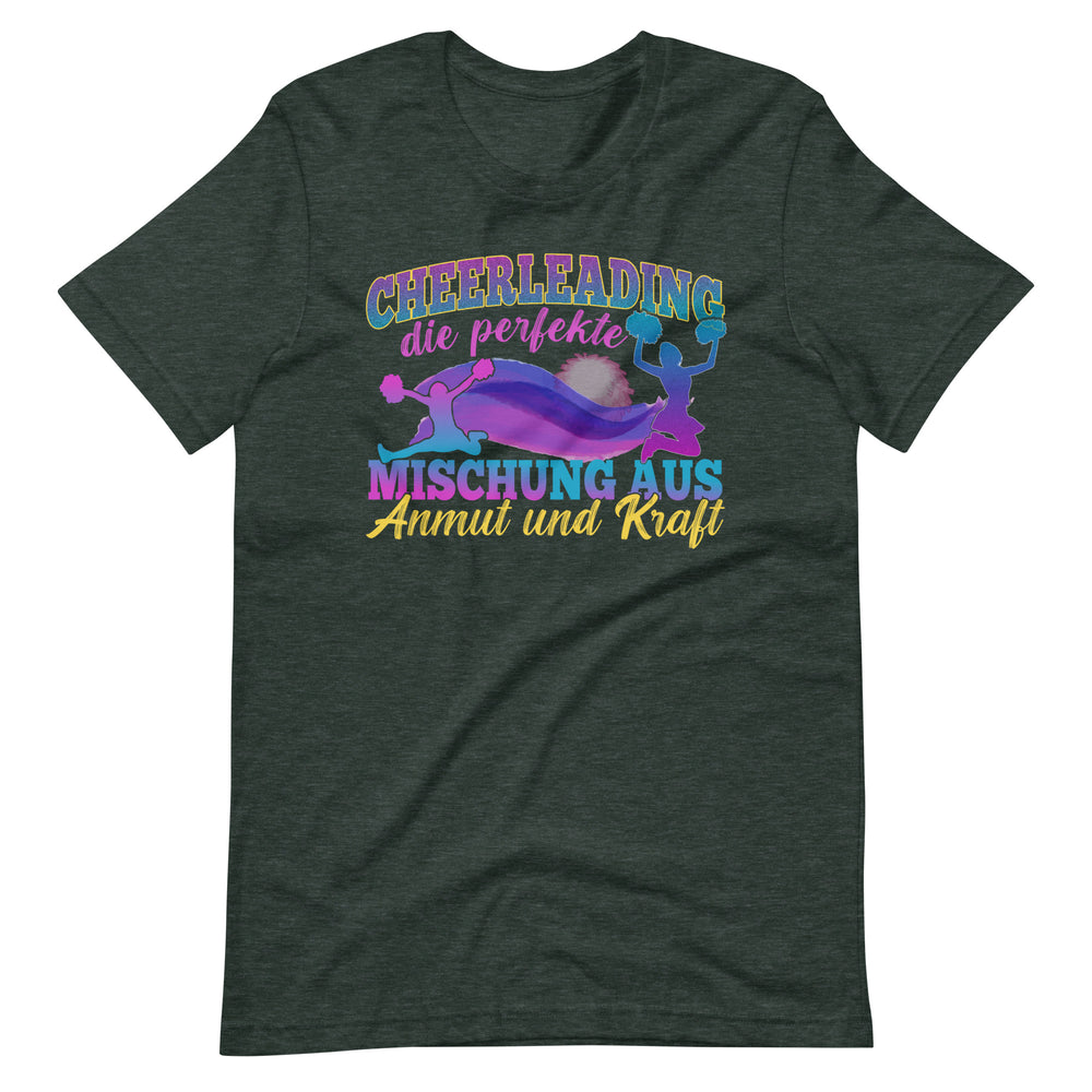 Cheerleading: Anmut und Kraft in perfekter Mischung - T-Shirt