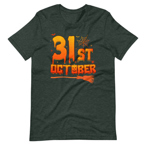 Halloween T-Shirt: 31. Oktober - Gruseliges Design für deinen Look!