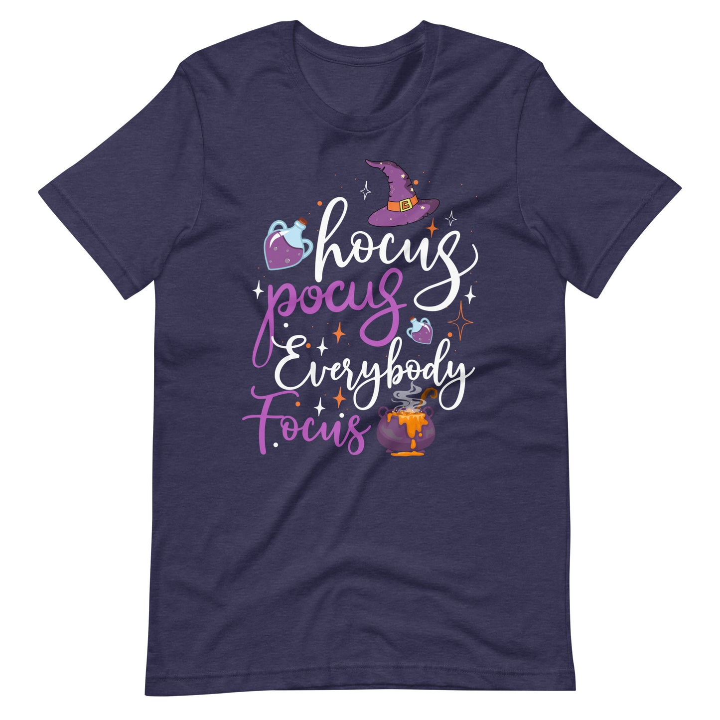 Halloween T-Shirt: Hocus Pocus, Everybody Focus - Spaßiger Gruselzauber