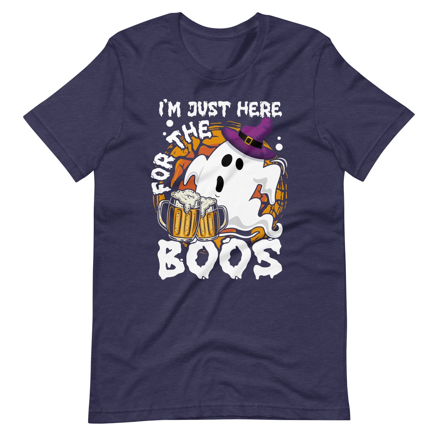 Halloween T-Shirt: I am just here for the BOOS! Lustiges Gruselshirt