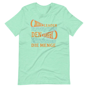 Cheerleader: Geist entfachen, Menge begeistern - Spruch T-Shirt