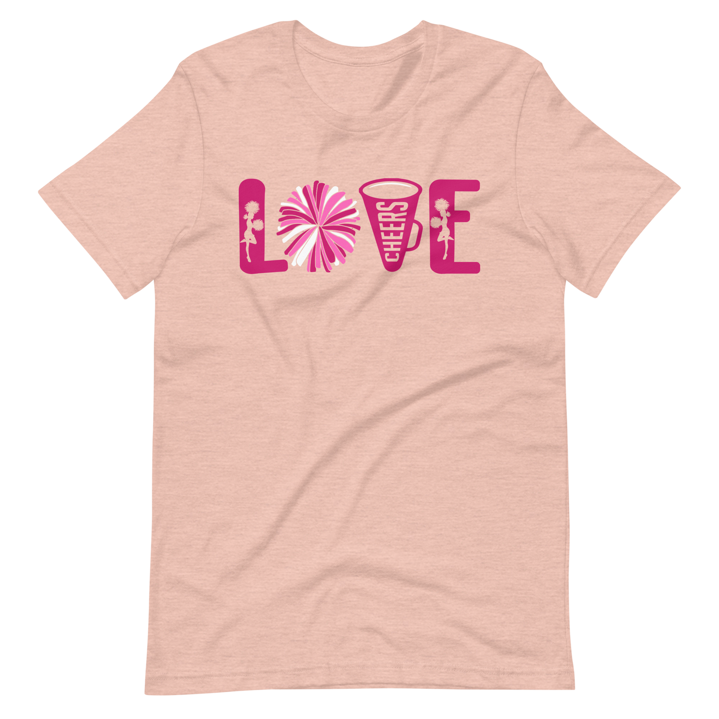 Love Cheerleading! T-Shirt für Damen und Mädchen