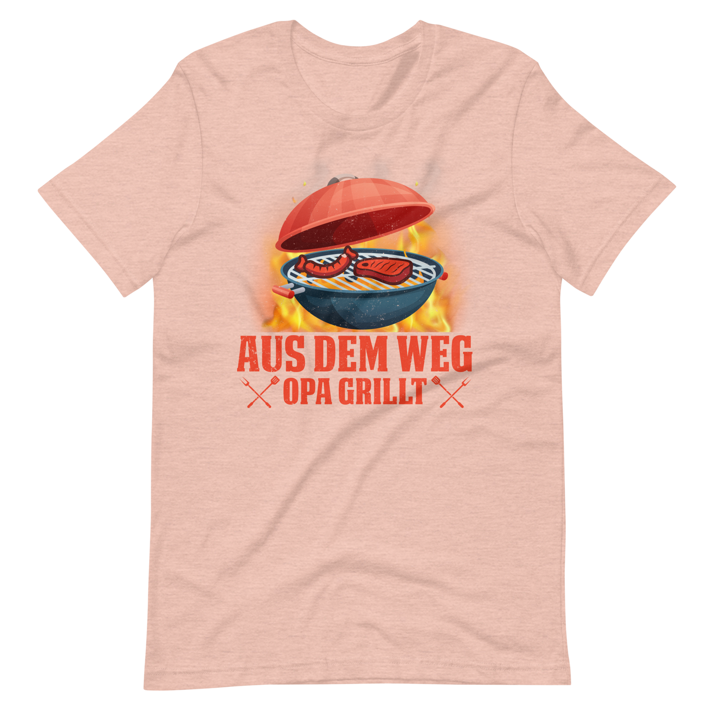 Lustiges Grill T-Shirt - OPA grillt!