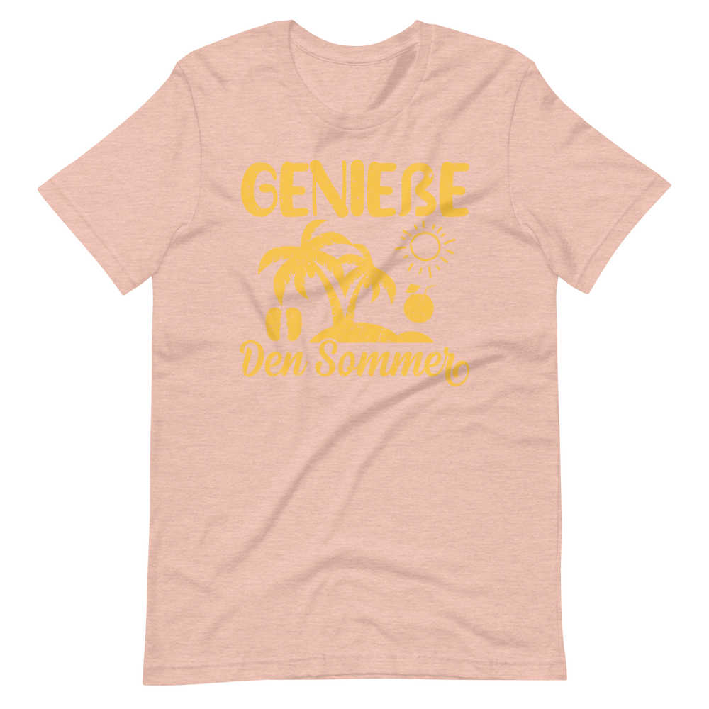 Sommer-T-Shirt "Genieße den Sommer!"