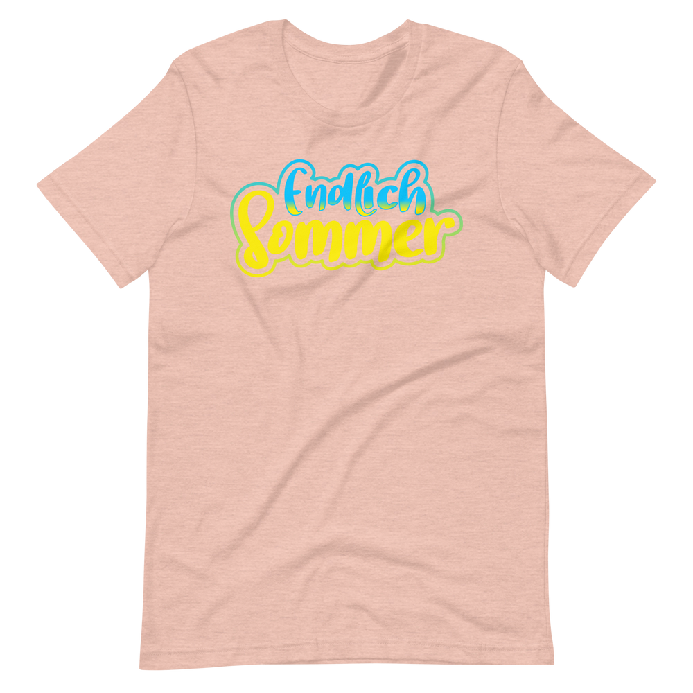 Trendiges T-Shirt "Endlich Sommer! Logo Style!" | Lässiger Look