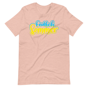 Trendiges T-Shirt "Endlich Sommer! Logo Style!" | Lässiger Look