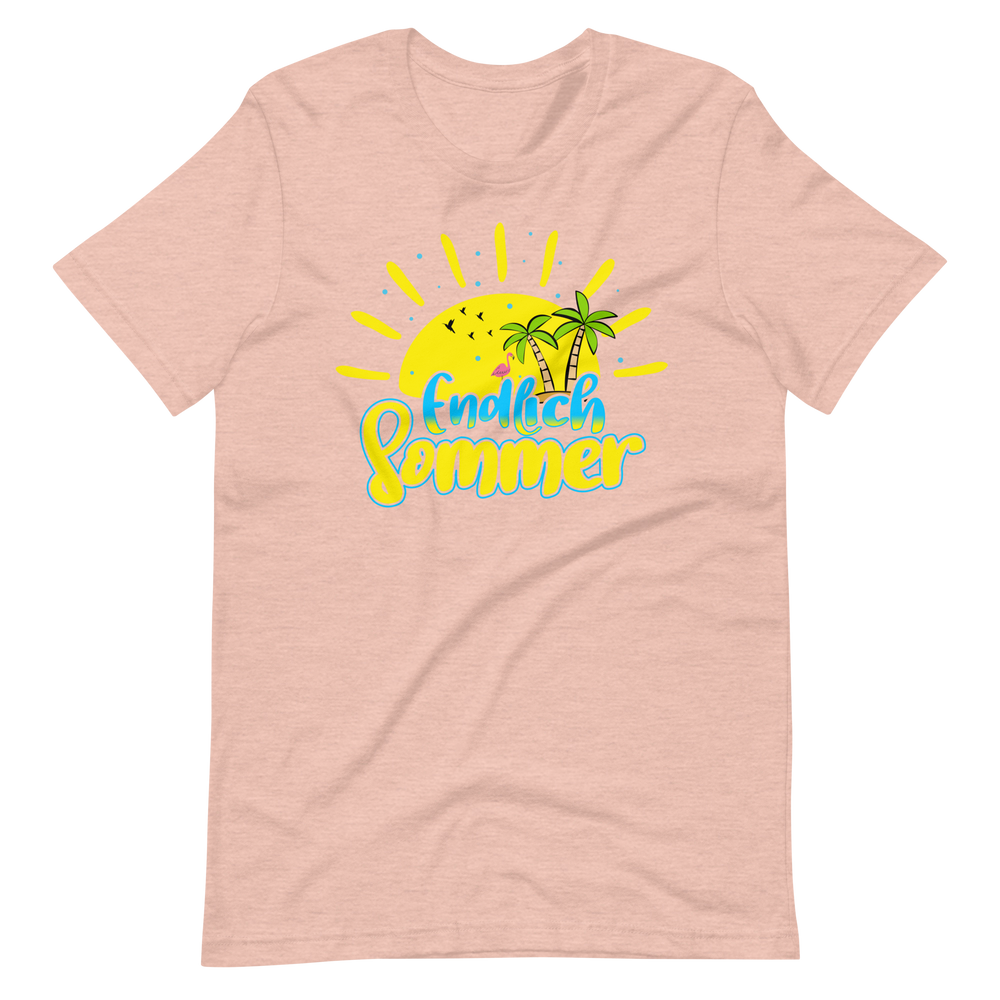 Sommer-T-Shirt "Endlich Sommer! Fun Style!" | Lässiger Look