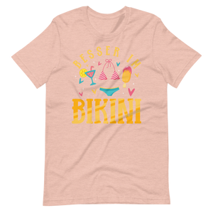 Lustiges T-Shirt "Besser im Bikini!" | Sommerlicher Style