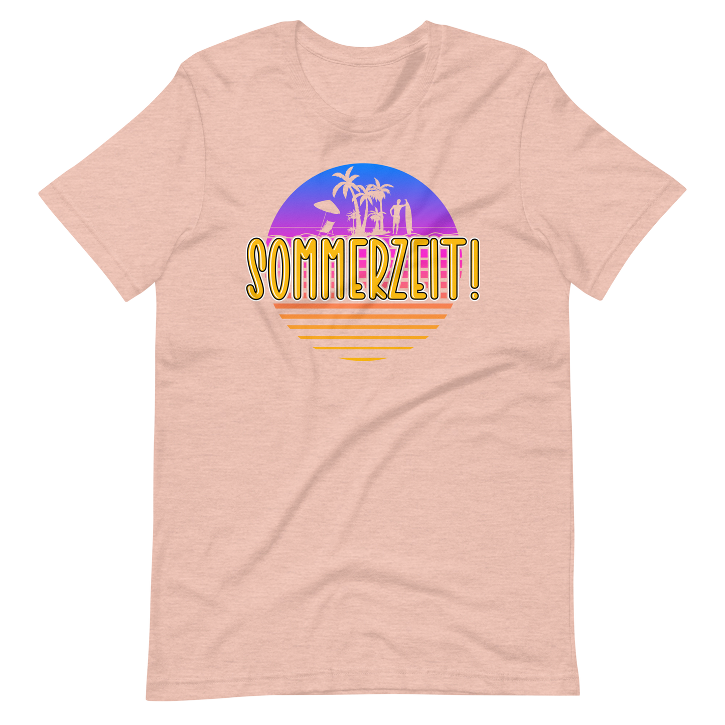 Sommer-T-Shirt "Sommerzeit!" | Fröhlicher Style