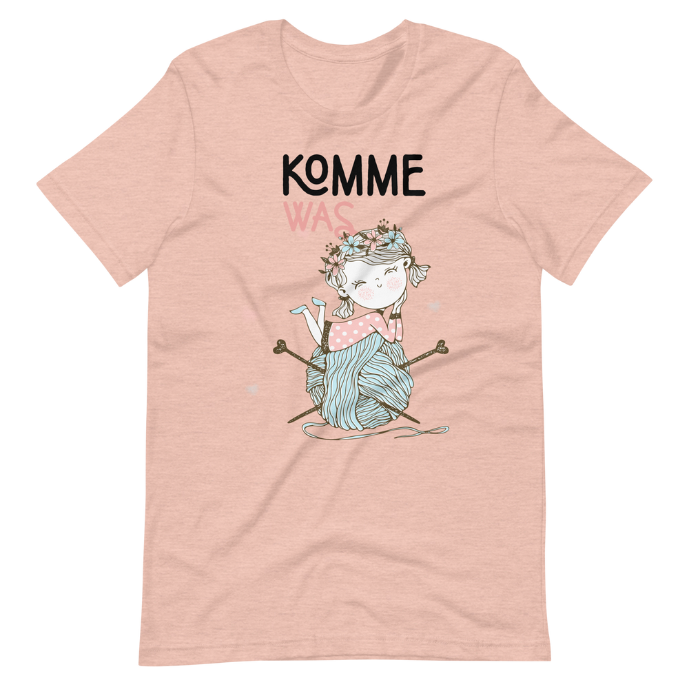Lustiges T-Shirt! "Komme was Wolle!" | Witziger Spruch