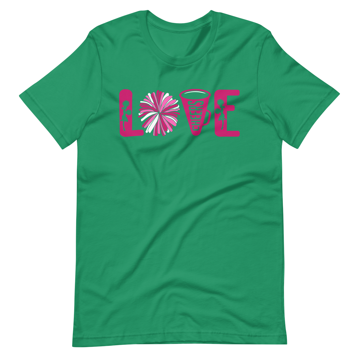 Love Cheerleading! T-Shirt für Damen und Mädchen
