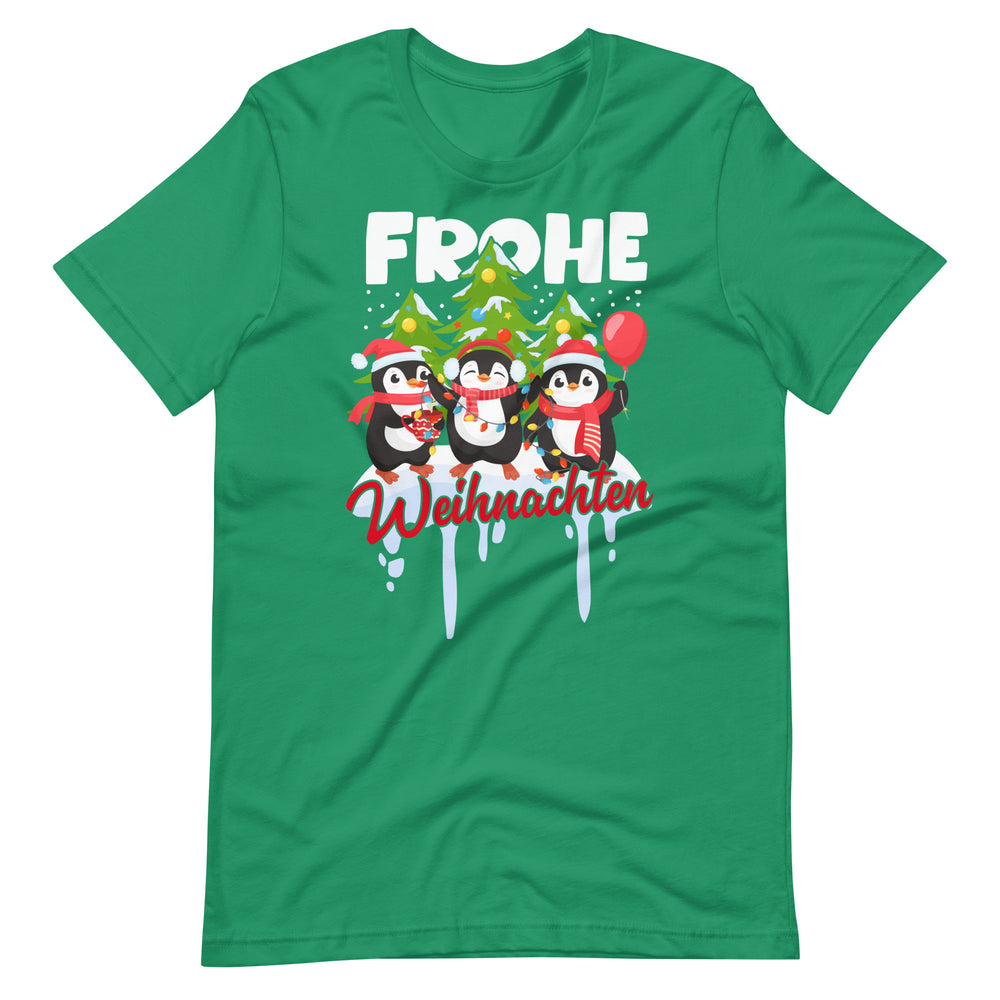 Frohe Weihnachten! Lustige Pinguine - Fröhliches Weihnachtsshirt