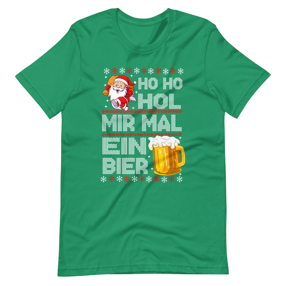 HO HO HOL Mir mal ein Bier! Funny Weihnachten T-Shirt