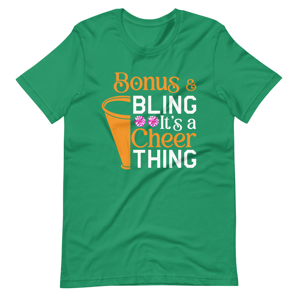 Bonus und Bling – Ein Muss für Cheerleader! Cheerleading T-Shirt