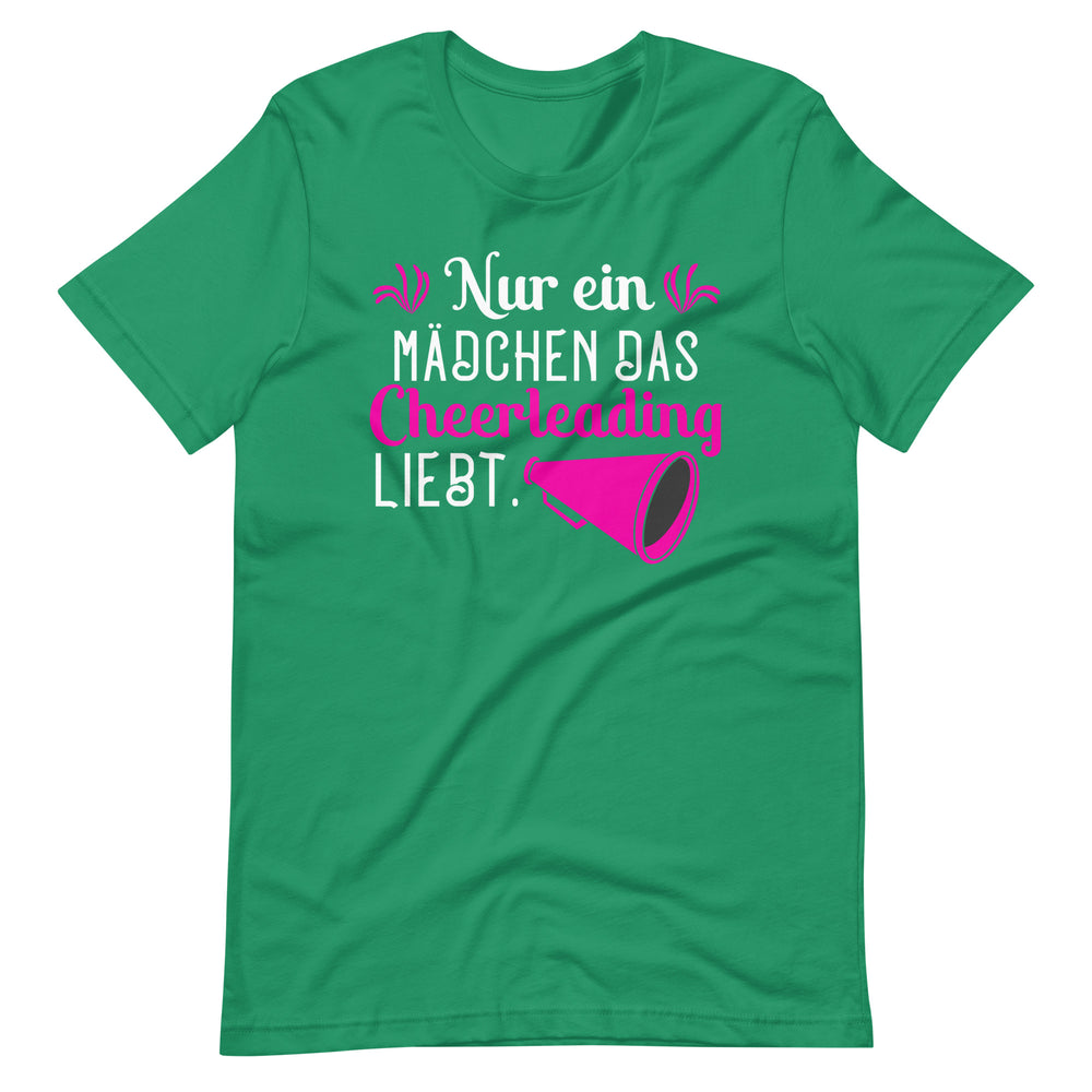 Lebe deine Leidenschaft: T-Shirt für Mädchen, die Cheerleading LIEBEN! Ein Statement in Stil