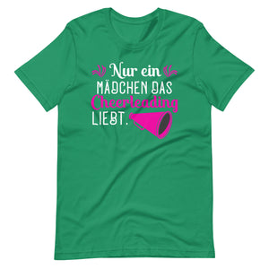 Lebe deine Leidenschaft: T-Shirt für Mädchen, die Cheerleading LIEBEN! Ein Statement in Stil