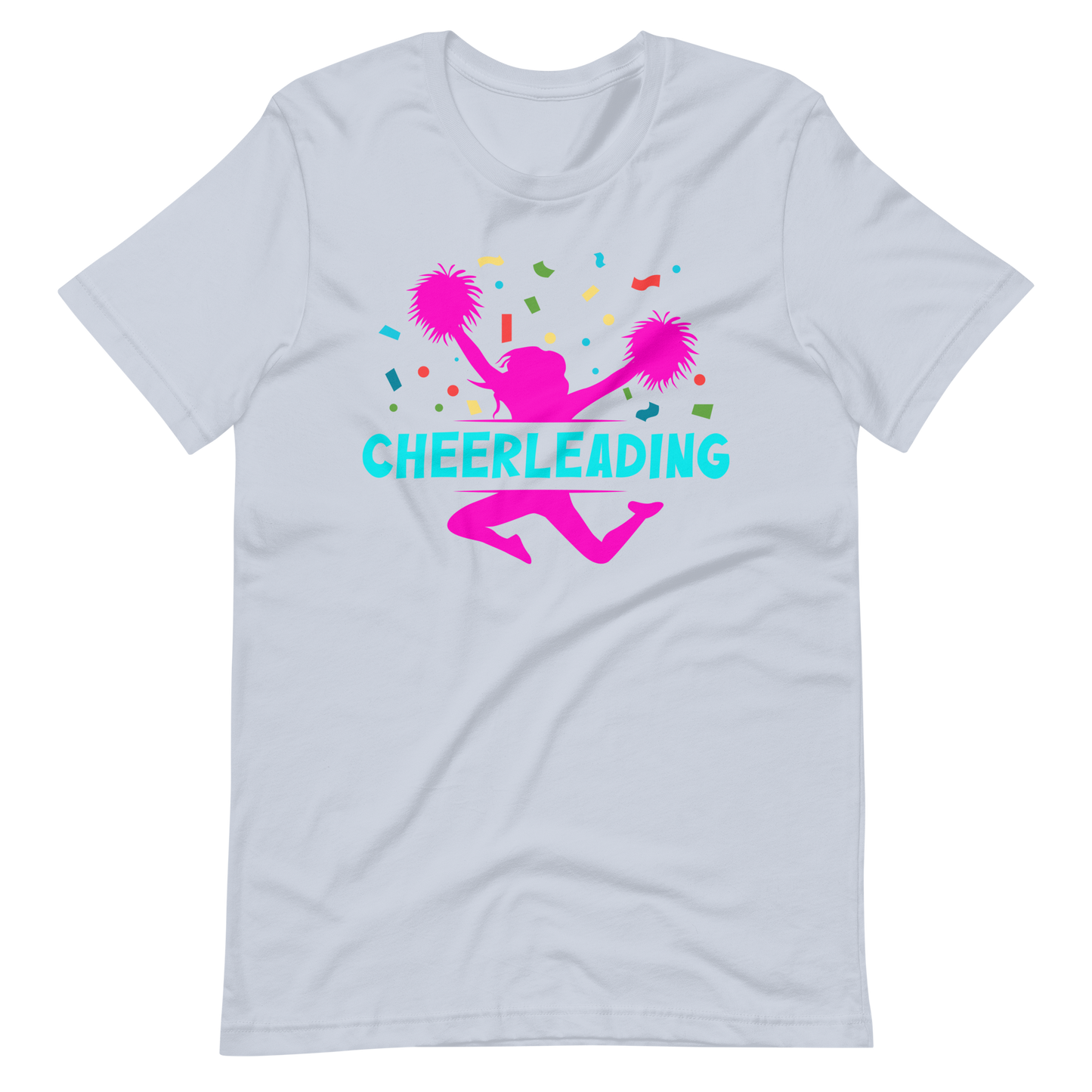 Cheerleading Pomms T-Shirt für Mädchen und Frauen