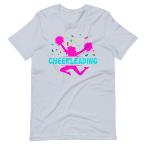 Cheerleading Pomms T-Shirt für Mädchen und Frauen