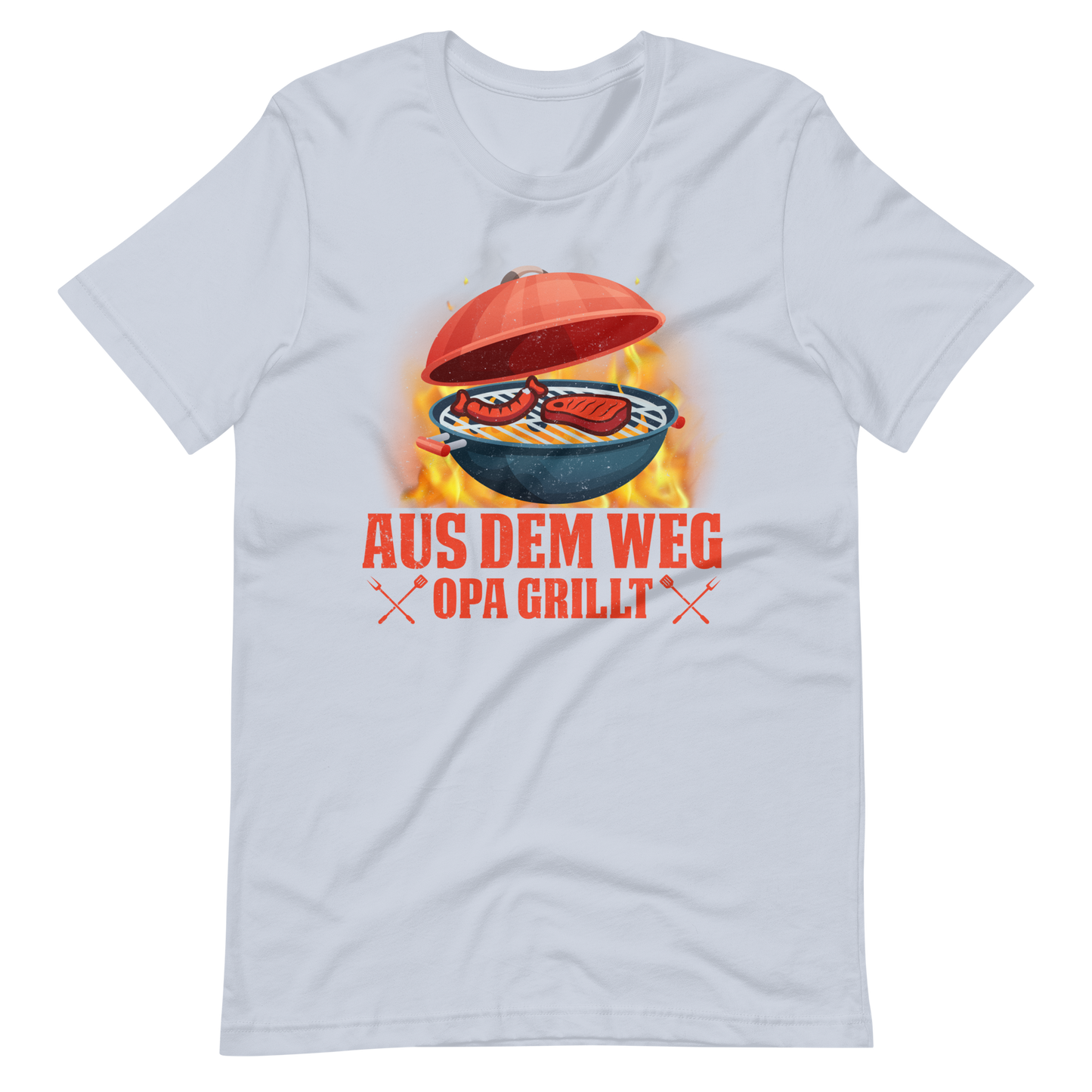 Lustiges Grill T-Shirt - OPA grillt!