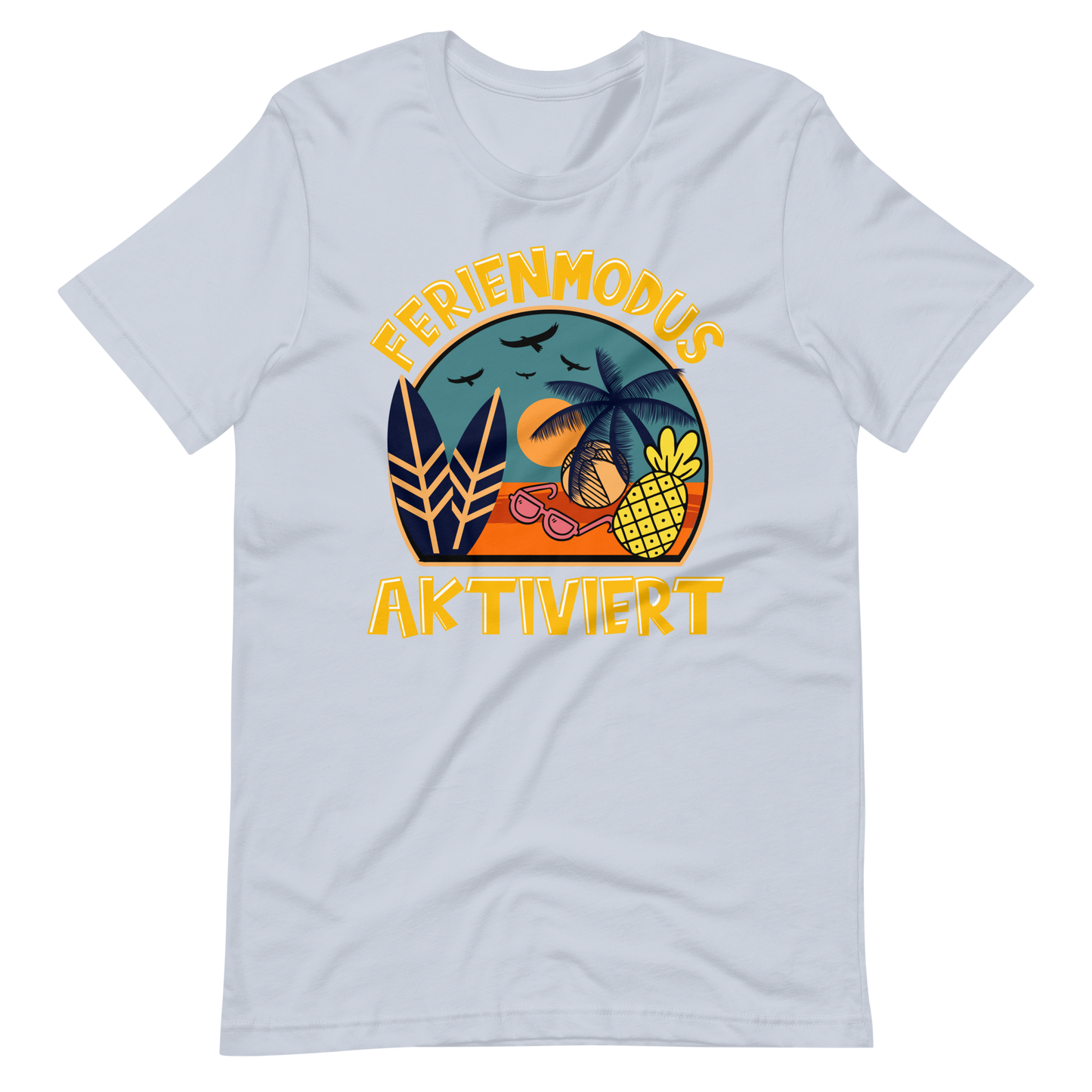 Lustiges T-Shirt "Ferienmodus aktiviert! Sommer ist da!" | Sommerliche Vibes