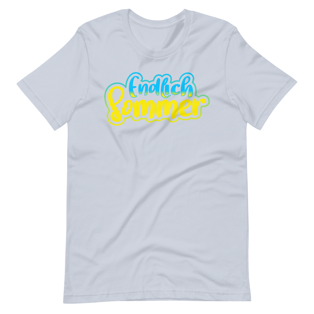 Trendiges T-Shirt "Endlich Sommer! Logo Style!" | Lässiger Look