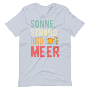 Sommer-T-Shirt "Sonne, Strand und MEER!" | Urlaubsfeeling pur