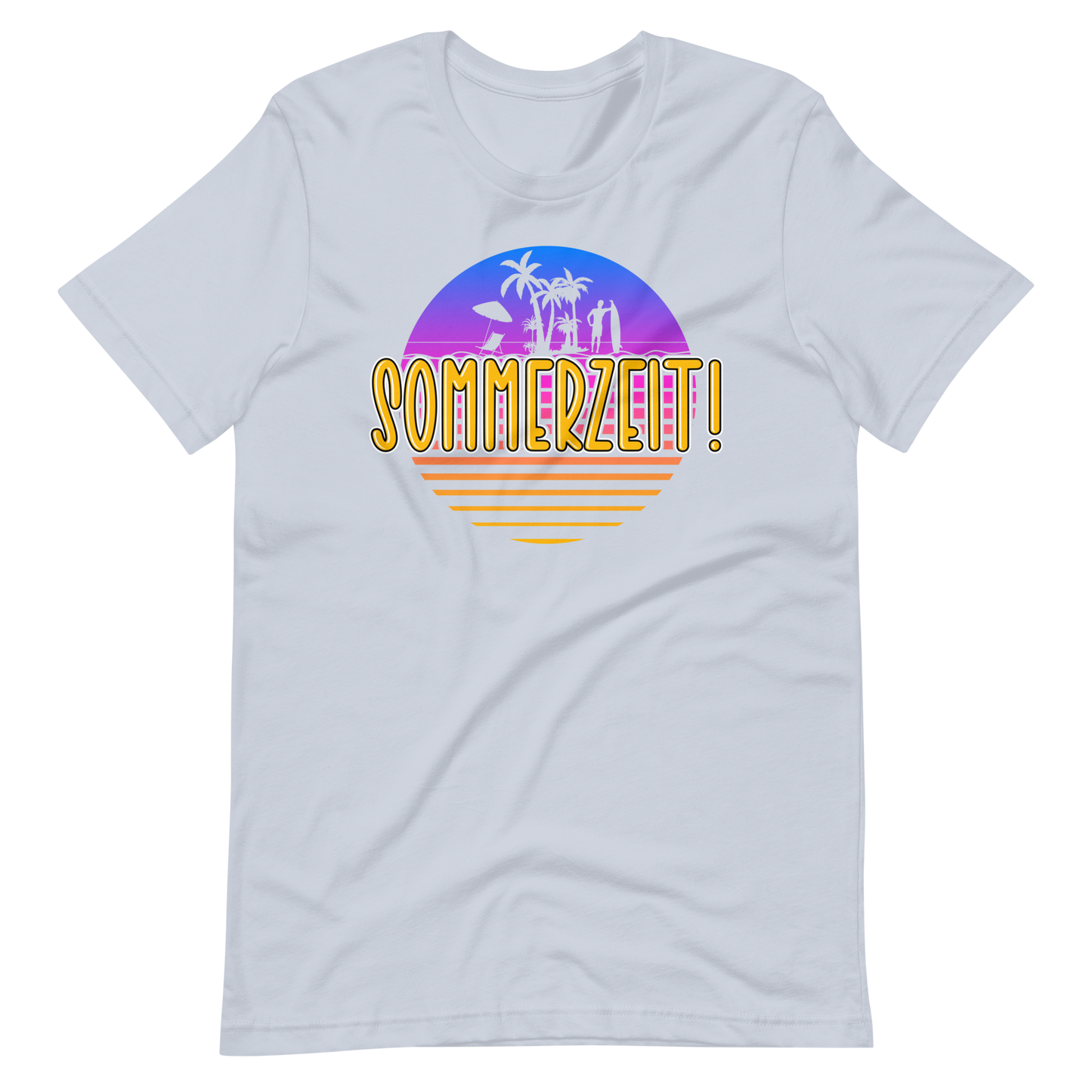 Sommer-T-Shirt "Sommerzeit!" | Fröhlicher Style