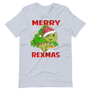 Merry REXMAS - Lustiges Weihnachtsdesign T-Shirt