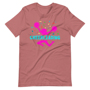 Cheerleading Pomms T-Shirt für Mädchen und Frauen