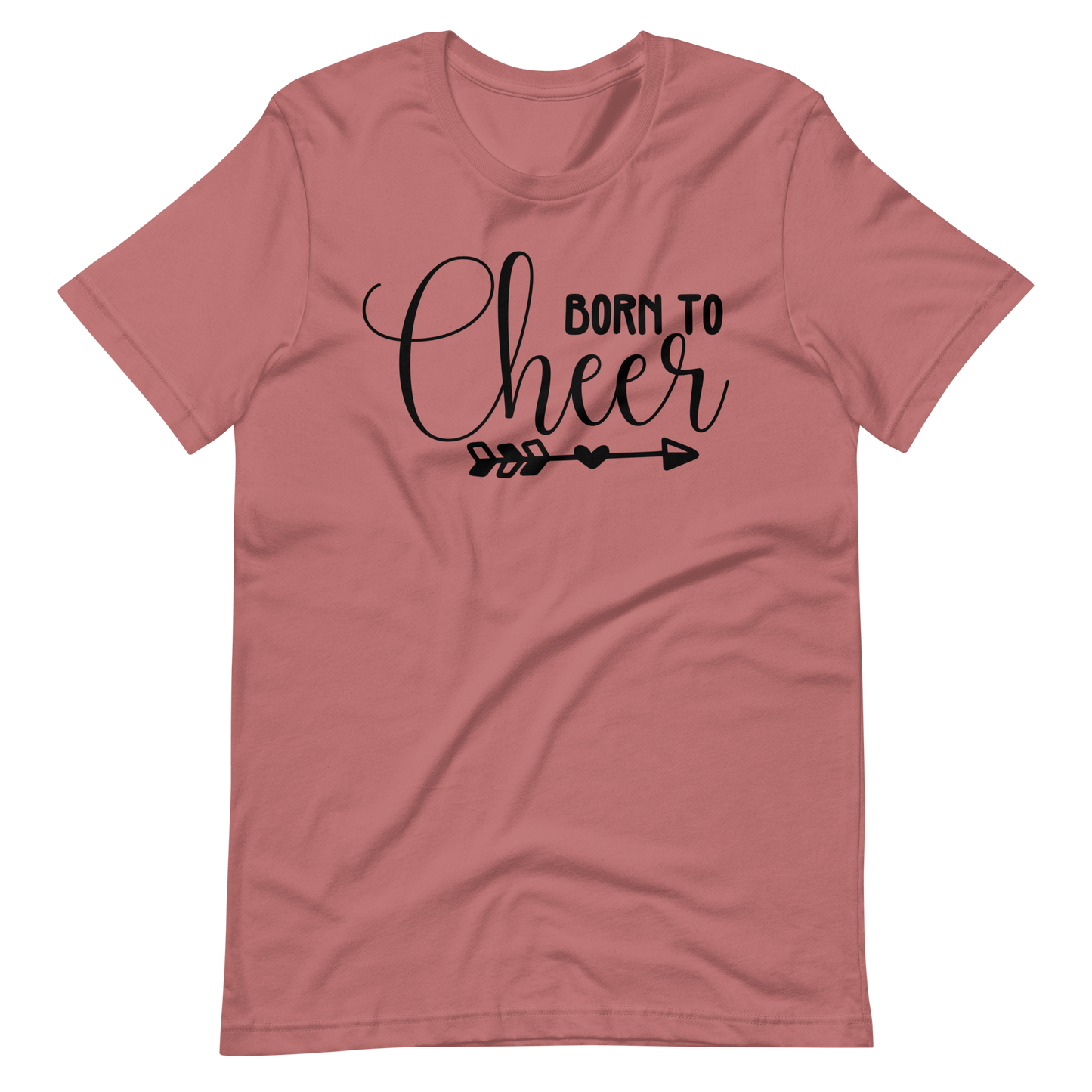 Born to Cheer! T-Shirt für Damen und Mädchen