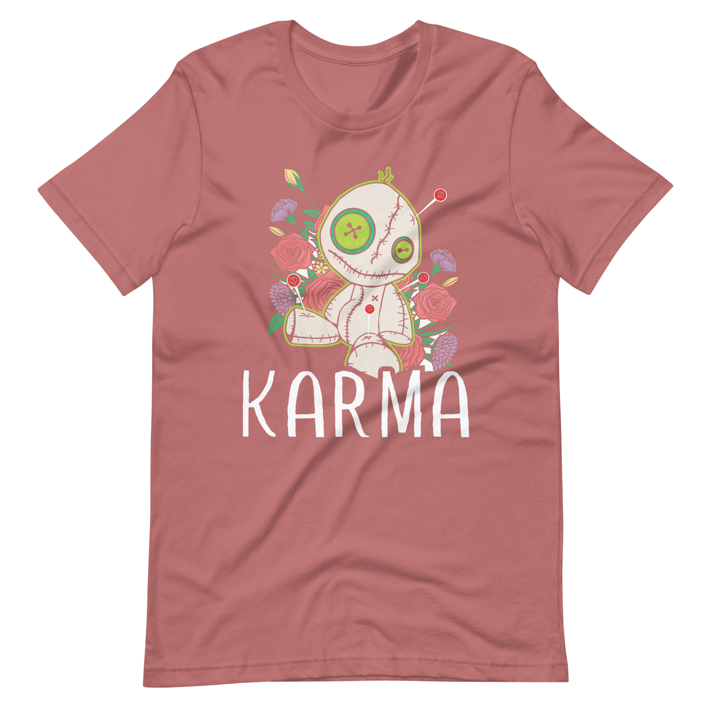 Karma Doll Logo! Einzigartiges T-Shirt für Frauen