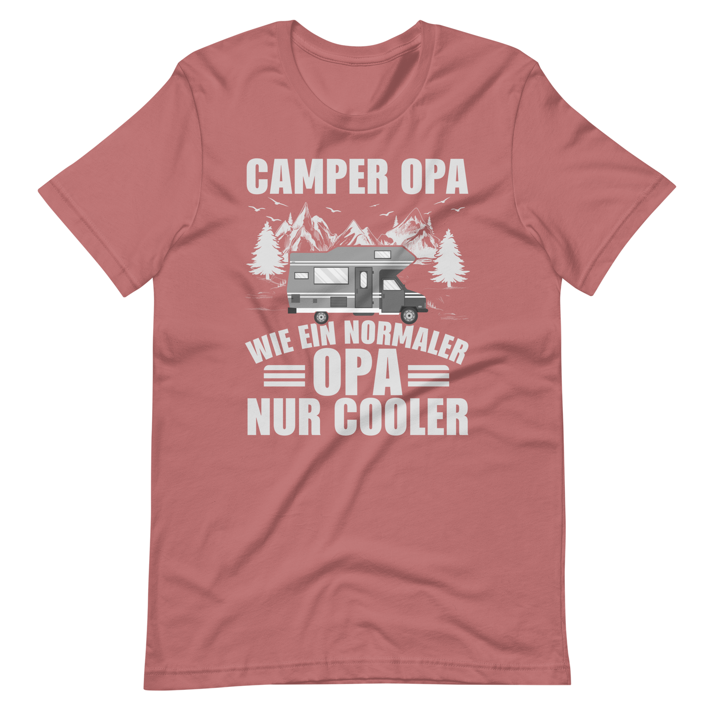 Camper Opa T-Shirt | Cooler Opa Camping Spruch Shirt