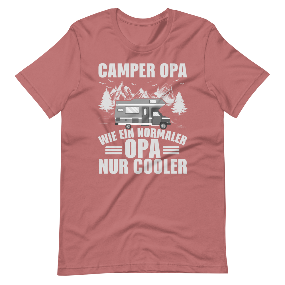 Camper Opa T-Shirt | Cooler Opa Camping Spruch Shirt