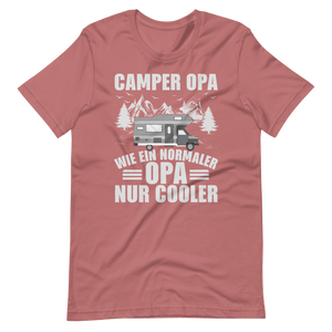 Camper Opa T-Shirt | Cooler Opa Camping Spruch Shirt