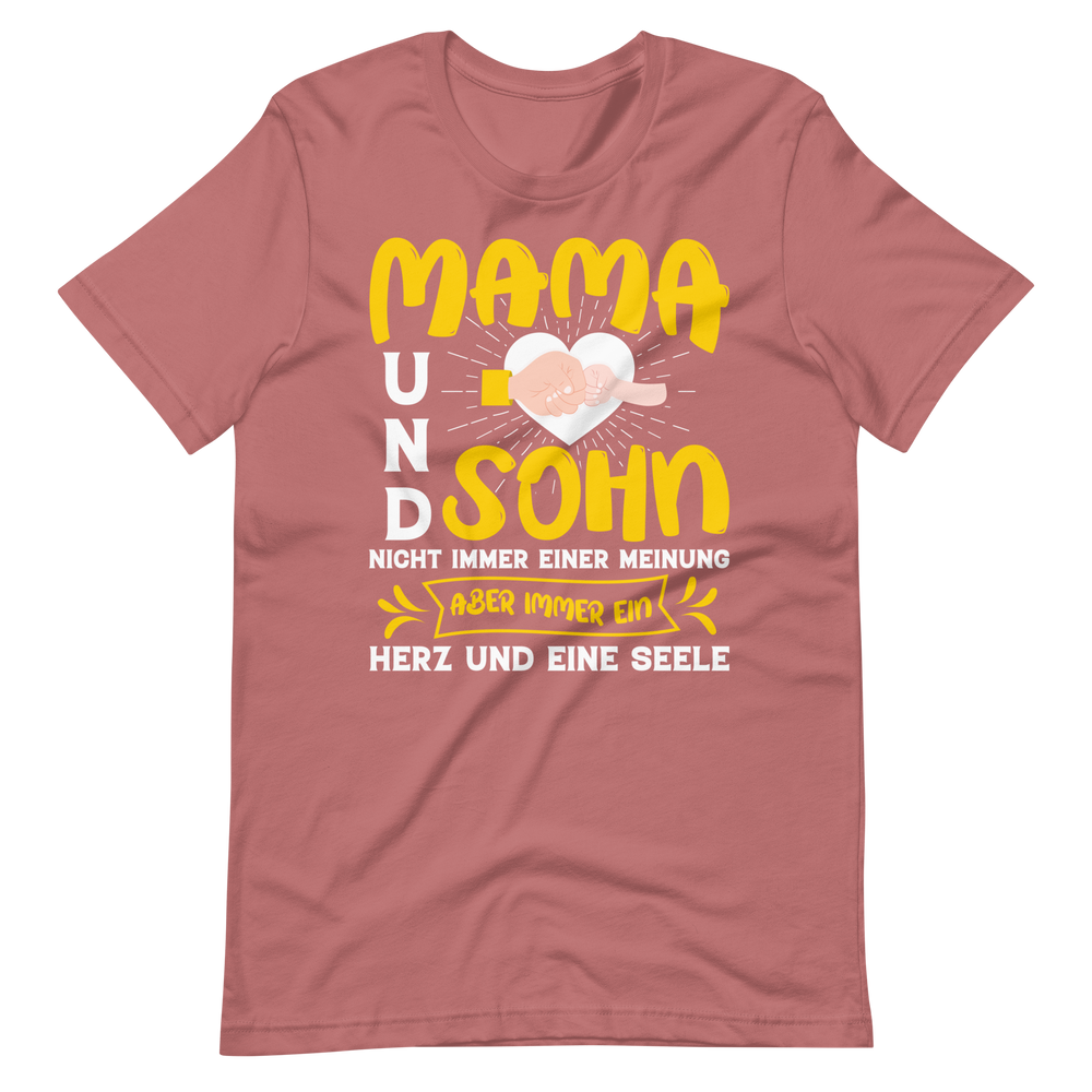 Mama und Sohn T-Shirt | Ein Herz und eine Seele