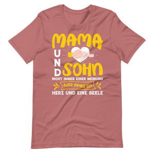 Mama und Sohn T-Shirt | Ein Herz und eine Seele