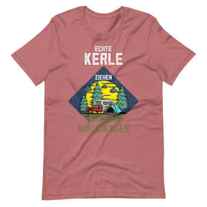 Kaufe jetzt mein T-Shirt "ECHTE Kerle ziehen Wohnwagen!"