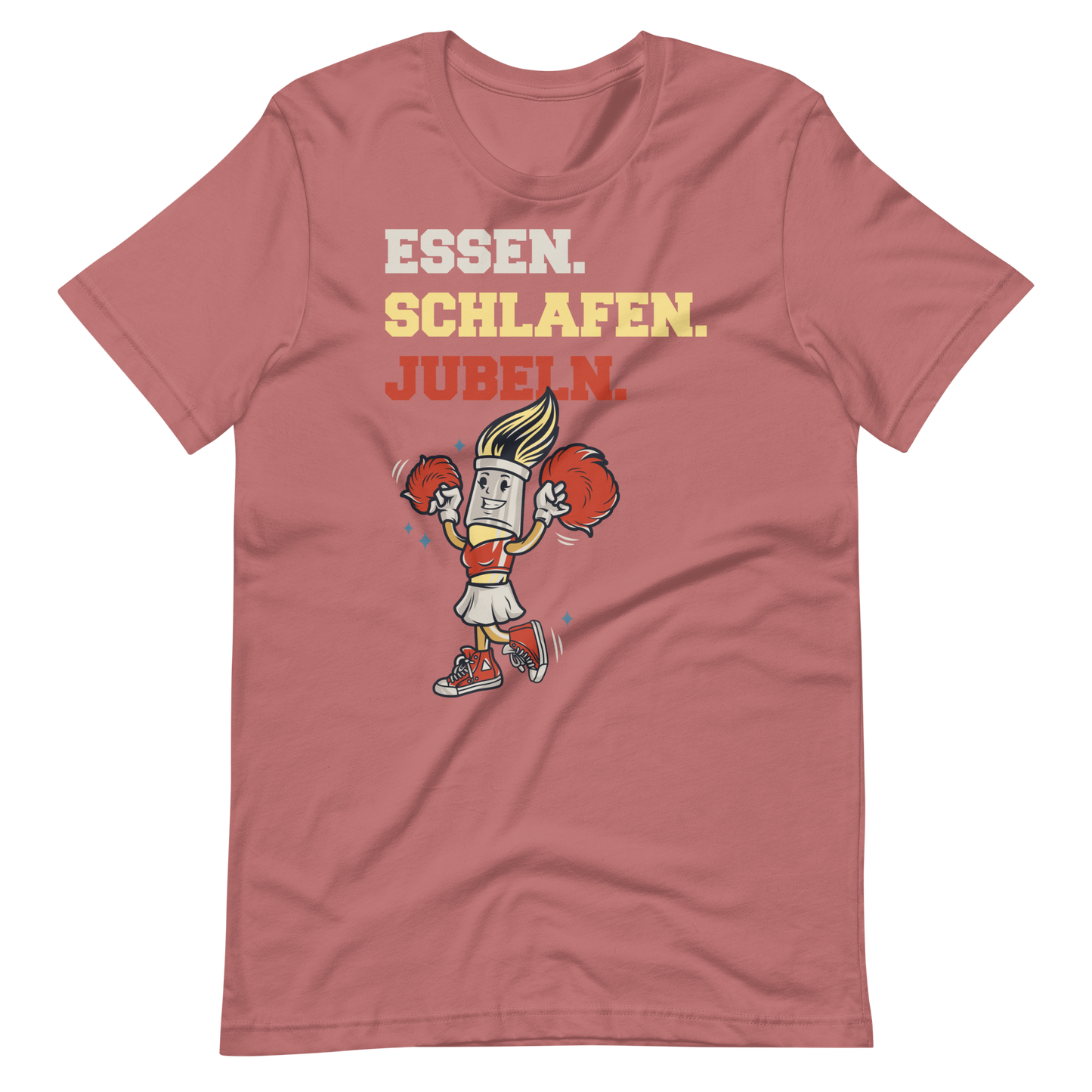 Essen Schlafen Jubeln - Cheerleading T-Shirt
