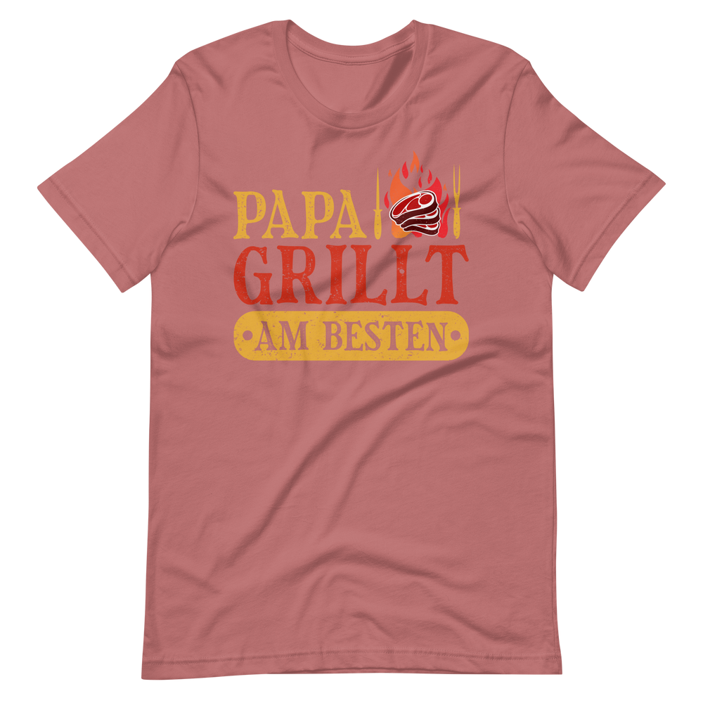 Papa GRILLT am besten! Lustiges BBQ T-Shirt