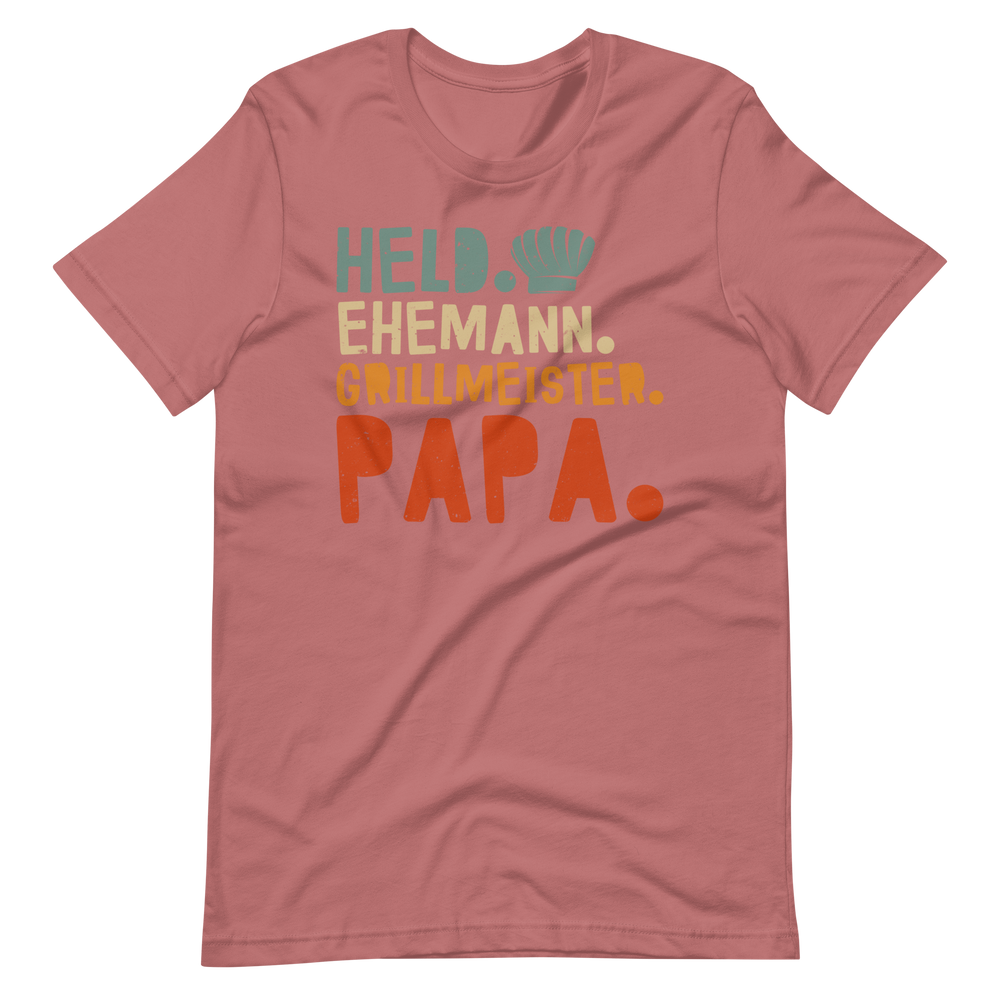 Held! Ehemann! Grillmeister! Papa! T-Shirt