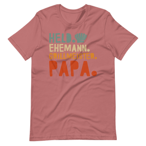 Held! Ehemann! Grillmeister! Papa! T-Shirt